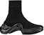 (W) Louis Vuitton Archlight Kasut Tinggi Sneakers Hitam 1A52LL