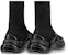 (W) Louis Vuitton Archlight Kasut Tinggi Sneakers Hitam 1A52LL