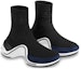 Lookbook (W) Louis Vuitton LV Archlight Sneakers Tinggi Hitam/Putih 1A5C7E