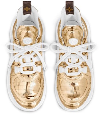 (Women) Louis Vuitton LV Archlight High-top Sport Shoes Gold 1A87R8 Purchase (Women) Louis Vuitton LV Archlight High-top Sport Shoes Gold 1A87R8