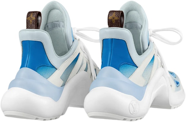 (Women) Louis Vuitton LV Archlight Sneakers 'White Blue' 1A9RV9 Lookbook (Women) Louis Vuitton LV Archlight Sneakers 'White Blue' 1A9RV9