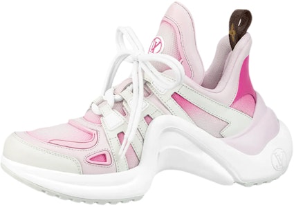 (W) Louis Vuitton LV Archlight Sneakers 'Putih Merah Jambu' 1A9RUT Buy (W) Louis Vuitton LV Archlight Sneakers 'Putih Merah Jambu' 1A9RUT