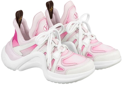 (W) Louis Vuitton LV Archlight Sneakers 'Putih Merah Jambu' 1A9RUT Order (W) Louis Vuitton LV Archlight Sneakers 'Putih Merah Jambu' 1A9RUT