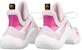 (W) Louis Vuitton LV Archlight Sneakers 'Putih Merah Jambu' 1A9RUT