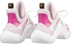 Lookbook (W) Louis Vuitton LV Archlight Sneakers 'Putih Merah Jambu' 1A9RUT