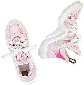 (W) Louis Vuitton LV Archlight Sneakers 'Putih Merah Jambu' 1A9RUT Shop (W) Louis Vuitton LV Archlight Sneakers 'Putih Merah Jambu' 1A9RUT