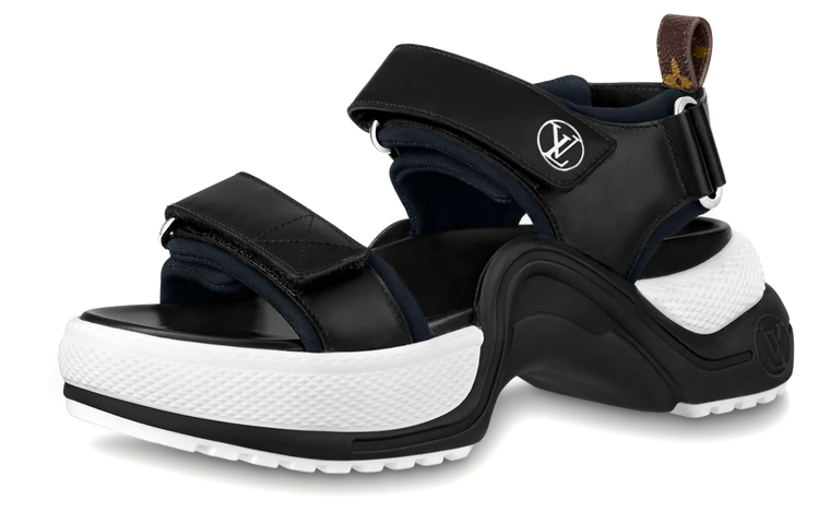 (Women) Louis Vuitton Archlight Sandal 'Black Velcro' 1A8NHI