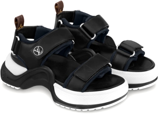 (Women) Louis Vuitton Archlight Sandal 'Black Velcro' 1A8NHI Lookbook (Women) Louis Vuitton Archlight Sandal 'Black Velcro' 1A8NHI