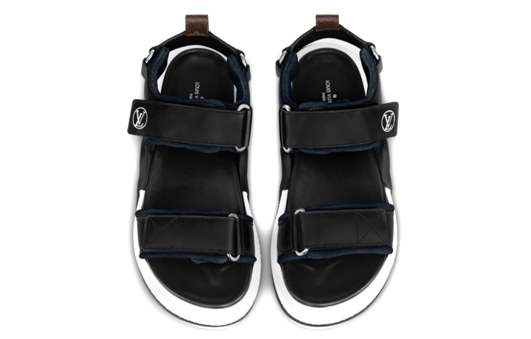 Shop (W) 루이비통 아치라이트 샌들 (블랙 벨크로) 1A8NHI