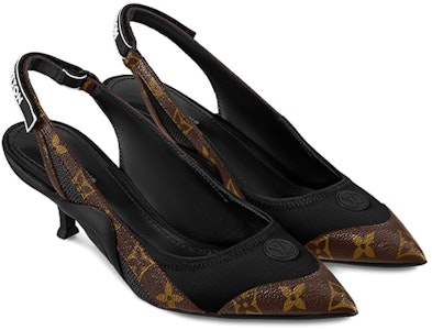 LOUIS VUITTON Archlight 1.0 羊皮 露後跟 細高跟 高筒鞋 女款 黑棕色 Order LOUIS VUITTON Archlight 1.0 羊皮 露後跟 細高跟 高筒鞋 女款 黑棕色