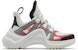 (W) Louis Vuitton Archlight Sneaker 'Rose Clair' Wanita 1A4X75