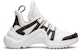 (W) Louis Vuitton Archlight Sneaker 'Putih Coklat' 1A43L1