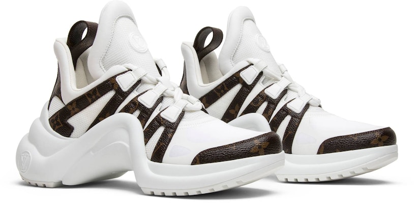 (Women) Louis Vuitton Archlight Sneaker 'White Brown' 1A43L1 Cheap (Women) Louis Vuitton Archlight Sneaker 'White Brown' 1A43L1