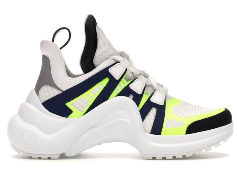 (Women) Louis Vuitton Archlight Sneaker 'White Yellow'  1A4X6V