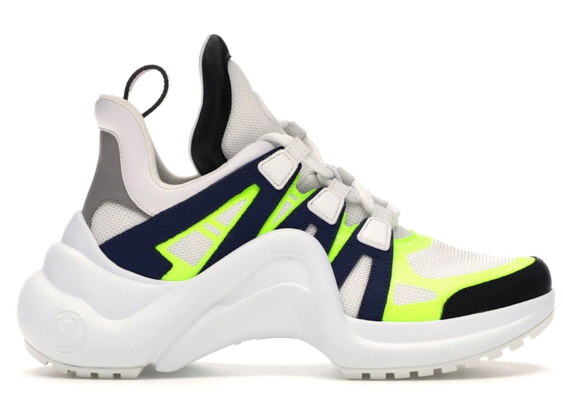(Women) Louis Vuitton Archlight Sneaker 'White Yellow'  1A4X6V