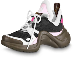 (Women) Louis Vuitton Archlight Sneakers 'Black Pink Brown' 1A957E (Women) Louis Vuitton Archlight Sneakers 'Black Pink Brown' 1A957E