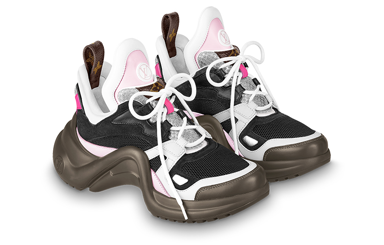 (W) LV Archlight Sneakers 'Black Pink Brown' 圖 3
