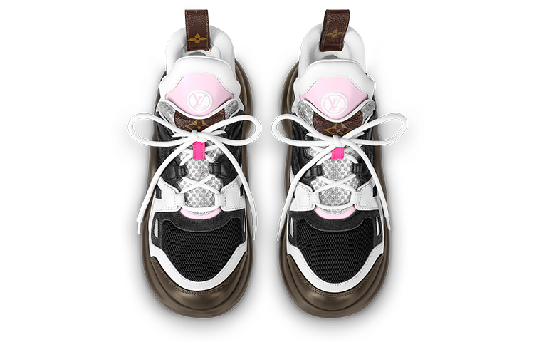 (W) LV Archlight Sneakers 'Black Pink Brown' 圖 4