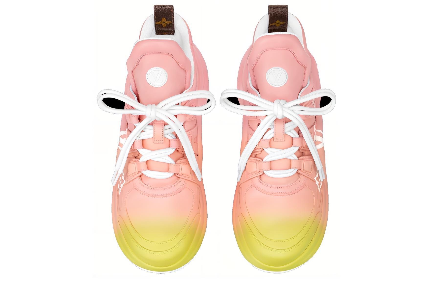 (W) LV Archlight Sneakers 'Pink Yellow' 圖 2