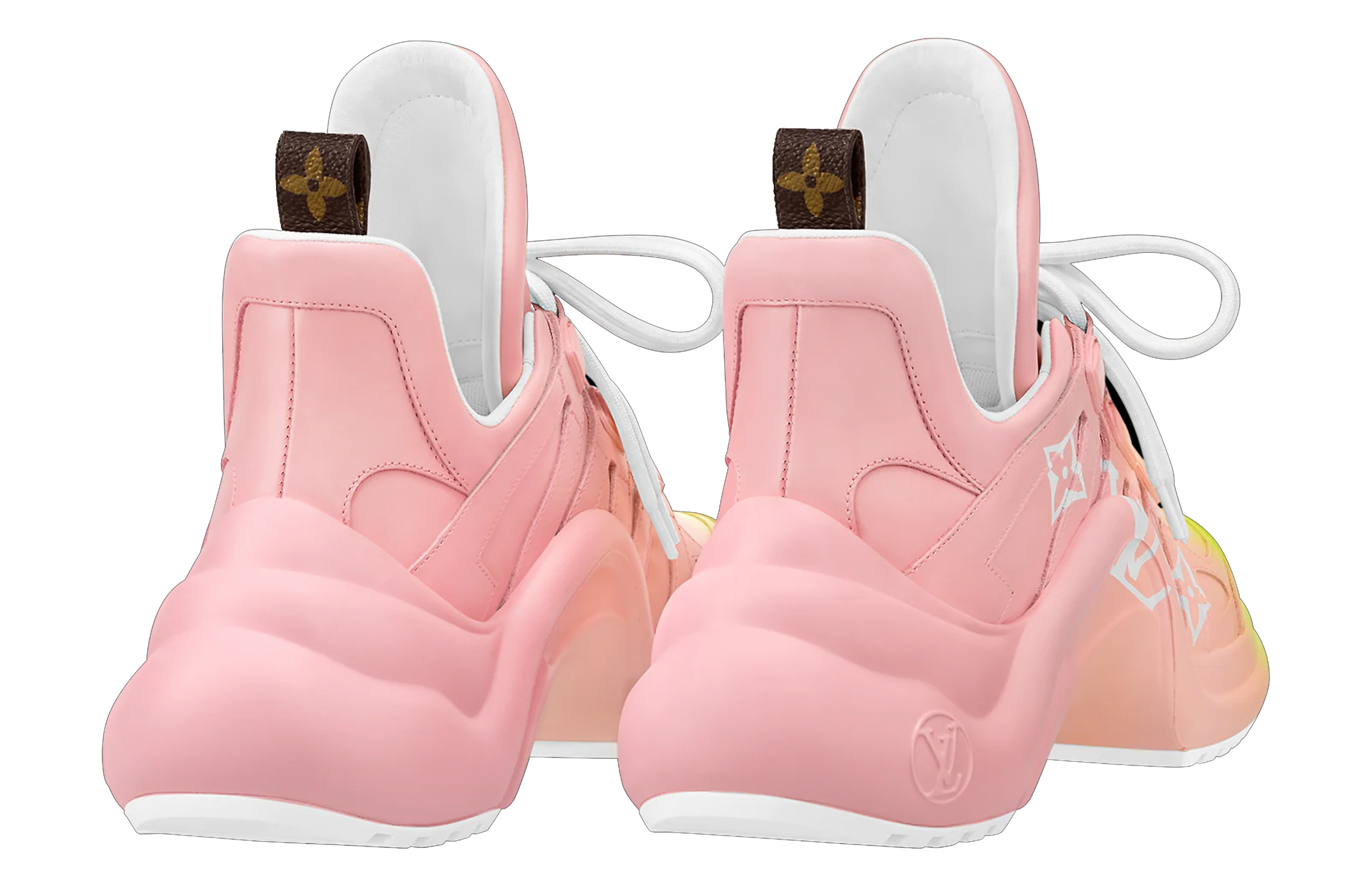 (W) LV Archlight Sneakers 'Pink Yellow' 圖 4