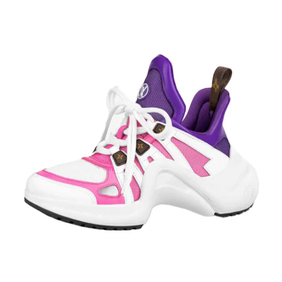 (W) LV Archlight Sneakers 'White Pink Purple'
