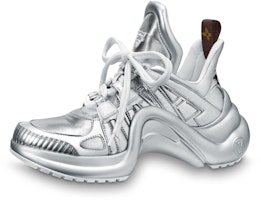 (Women) Louis Vuitton ARCHLIGHT Sneakers Silver 1A67DG (Women) Louis Vuitton ARCHLIGHT Sneakers Silver 1A67DG