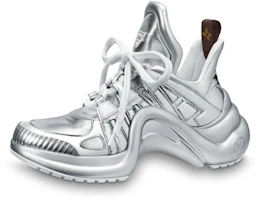(Women) Louis Vuitton ARCHLIGHT Sneakers Silver 1A67DG (Women) Louis Vuitton ARCHLIGHT Sneakers Silver 1A67DG
