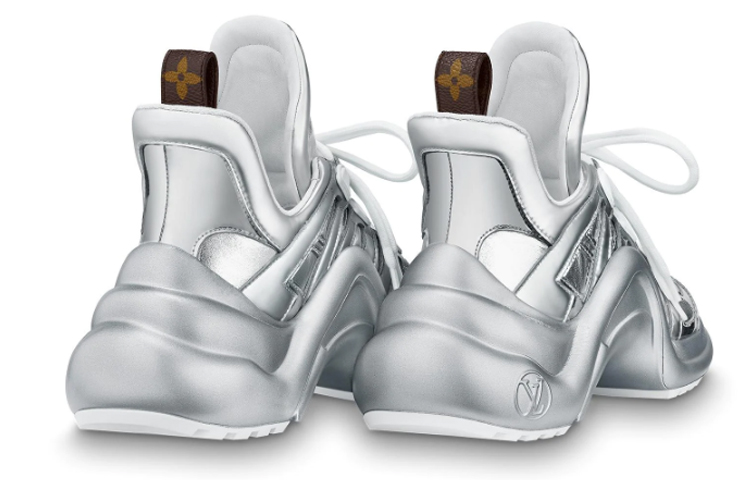 Order (W) Louis Vuitton ARCHLIGHT Sneakers Silber Damen/Herren 1A67DG