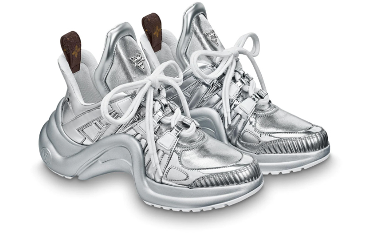 Shop (W) Louis Vuitton ARCHLIGHT Sneakers Silber Damen/Herren 1A67DG