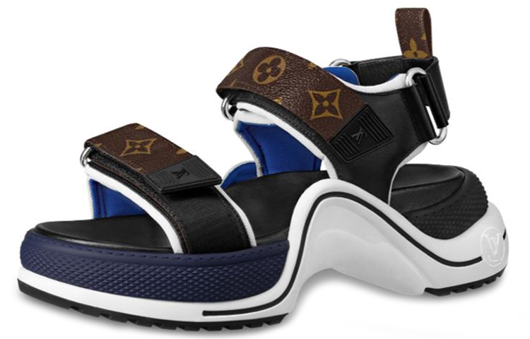 Buy (W) Louis Vuitton Archlight Sports Sandalen ''Blauw Zwart'' 1A5MG5