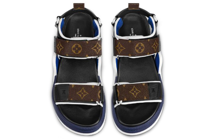Purchase (W) Louis Vuitton Archlight Sports Sandalen ''Blauw Zwart'' 1A5MG5