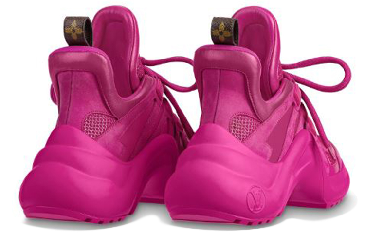 Shop (W) Louis Vuitton Arclight Zapatillas Rose Pop 1A882Q