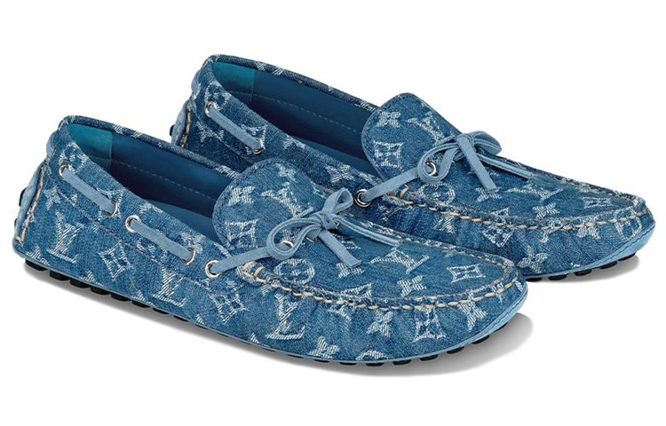 Order (W) Louis Vuitton Arizona Denim Monogram Canvas ''Azur'' 1A4TT1