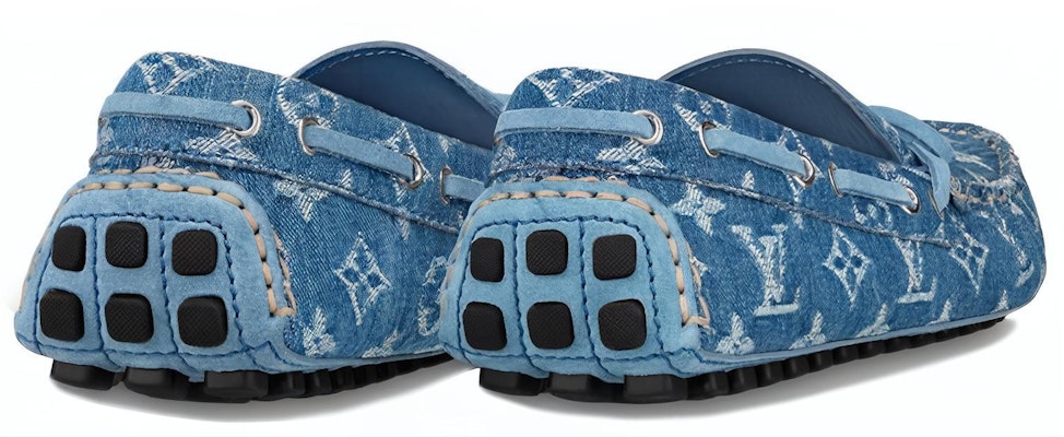 (Women) Louis Vuitton Arizona Denim Monogram Canvas 'Azure' 1A4TT1 Lookbook (Women) Louis Vuitton Arizona Denim Monogram Canvas 'Azure' 1A4TT1
