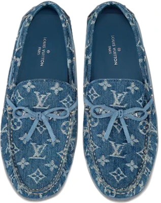 (W) Louis Vuitton Arizona Denim Monogram Canvas ''Azur'' 1A4TT1 Shop (W) Louis Vuitton Arizona Denim Monogram Canvas ''Azur'' 1A4TT1