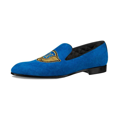 (W) LV Auteuil Loafer 'Blue Velvet Calfskin'