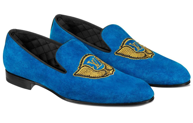 (W) LV Auteuil Loafer 'Blue Velvet Calfskin' 圖 2