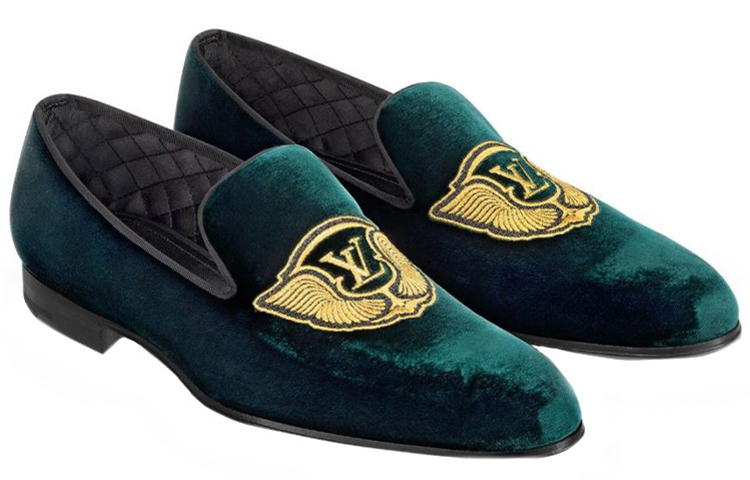 (W) LV Auteuil Loafer 'Green Velvet' 圖 2