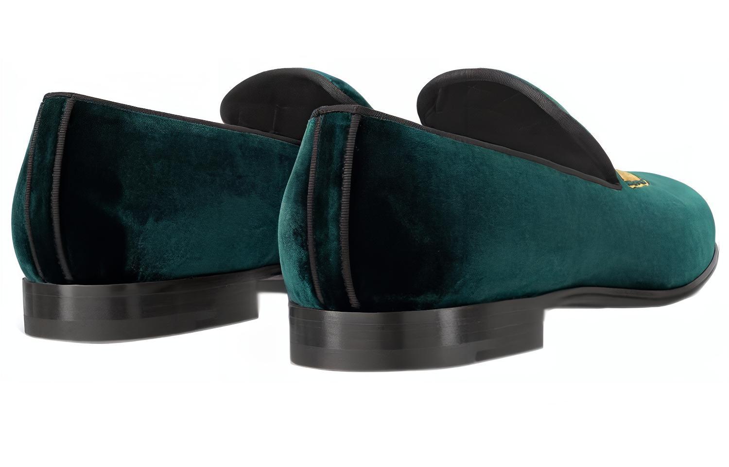 (W) LV Auteuil Loafer 'Green Velvet' 圖 4