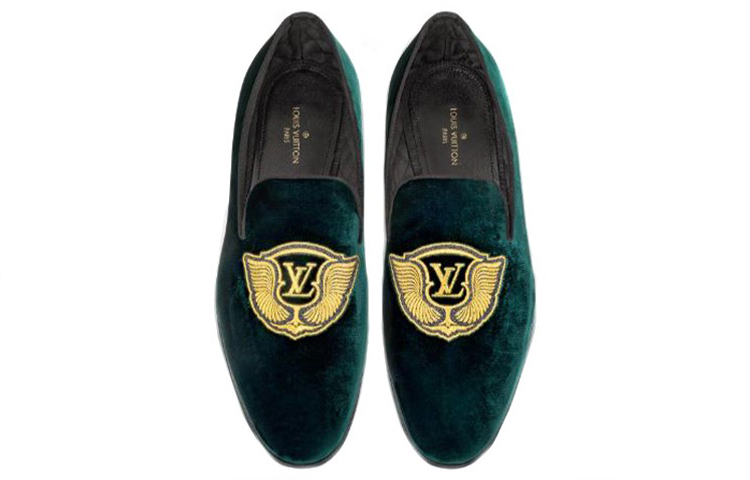 (W) LV Auteuil Loafer 'Green Velvet' 圖 5