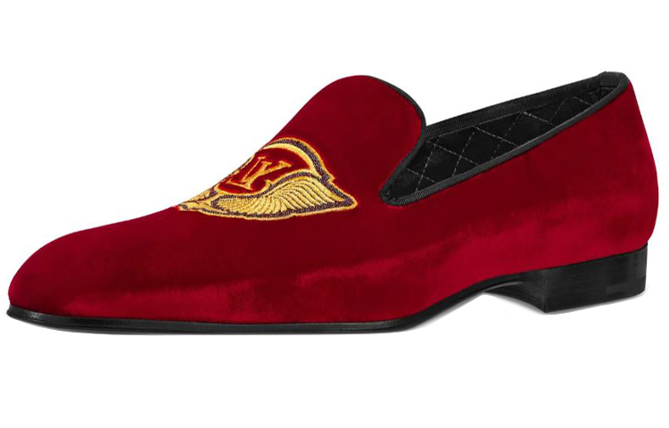 (Women) Louis Vuitton Auteuil Loafer 'Velvet Red' 1A462I