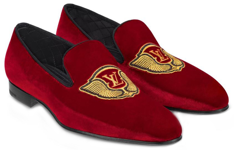 Order (W) Mocasín Louis Vuitton Auteuil 'Rojo Terciopelo' 1A462I