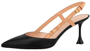 (Women) Louis Vuitton B Blossom 'Black' High Heels 7.5cm 1ACAQX (Women) Louis Vuitton B Blossom 'Black' High Heels 7.5cm 1ACAQX