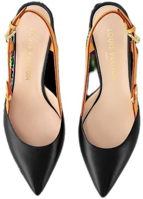 (W) Louis Vuitton B Blossom 'Kasut Tumit Tinggi Hujung Runcing Kulit Hitam Berkilat' 1ACBIS Purchase (W) Louis Vuitton B Blossom 'Kasut Tumit Tinggi Hujung Runcing Kulit Hitam Berkilat' 1ACBIS