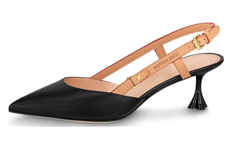 (Women) Louis Vuitton B Blossom 'Black Pointed-Toe Stiletto' 1ACBIK