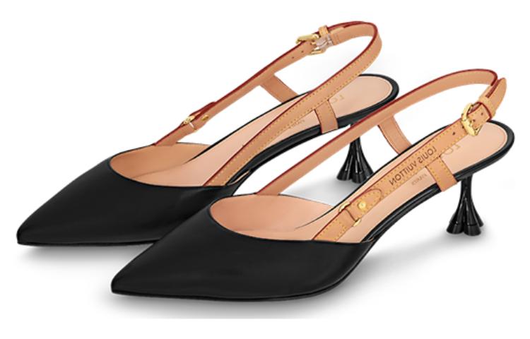 Order (Women) Louis Vuitton B Blossom 'Black Pointed-Toe Stiletto' 1ACBIK