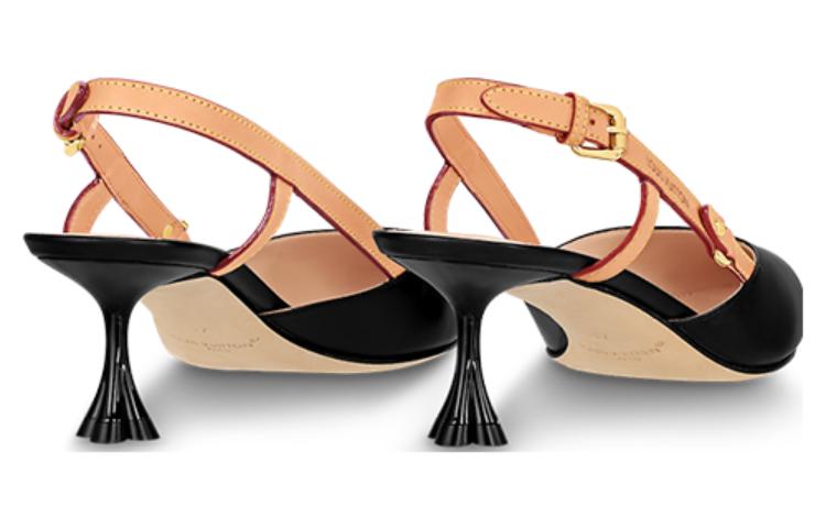 Lookbook (Women) Louis Vuitton B Blossom 'Black Pointed-Toe Stiletto' 1ACBIK