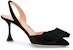 (W) Louis Vuitton B Blossom 'Bow Tie Pointed Toe Stiletto' Tumit Tinggi Hitam 1AC87G