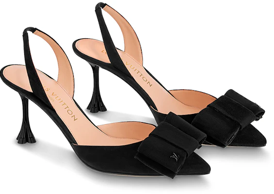 (W) Louis Vuitton B Blossom ''Bow Tie Spitz Stiletto'' High Heels Schwarz 1AC87G Lookbook (W) Louis Vuitton B Blossom ''Bow Tie Spitz Stiletto'' High Heels Schwarz 1AC87G