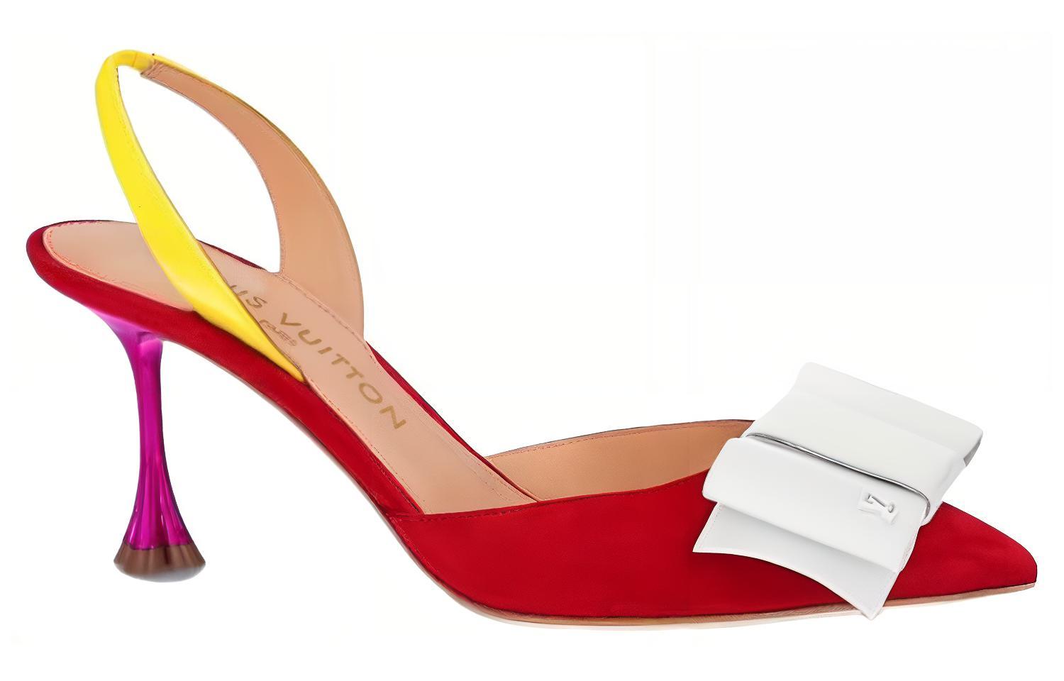 Order (W) Louis Vuitton B Blossom 'Stiletto de Gamuza Roja' 1AC976